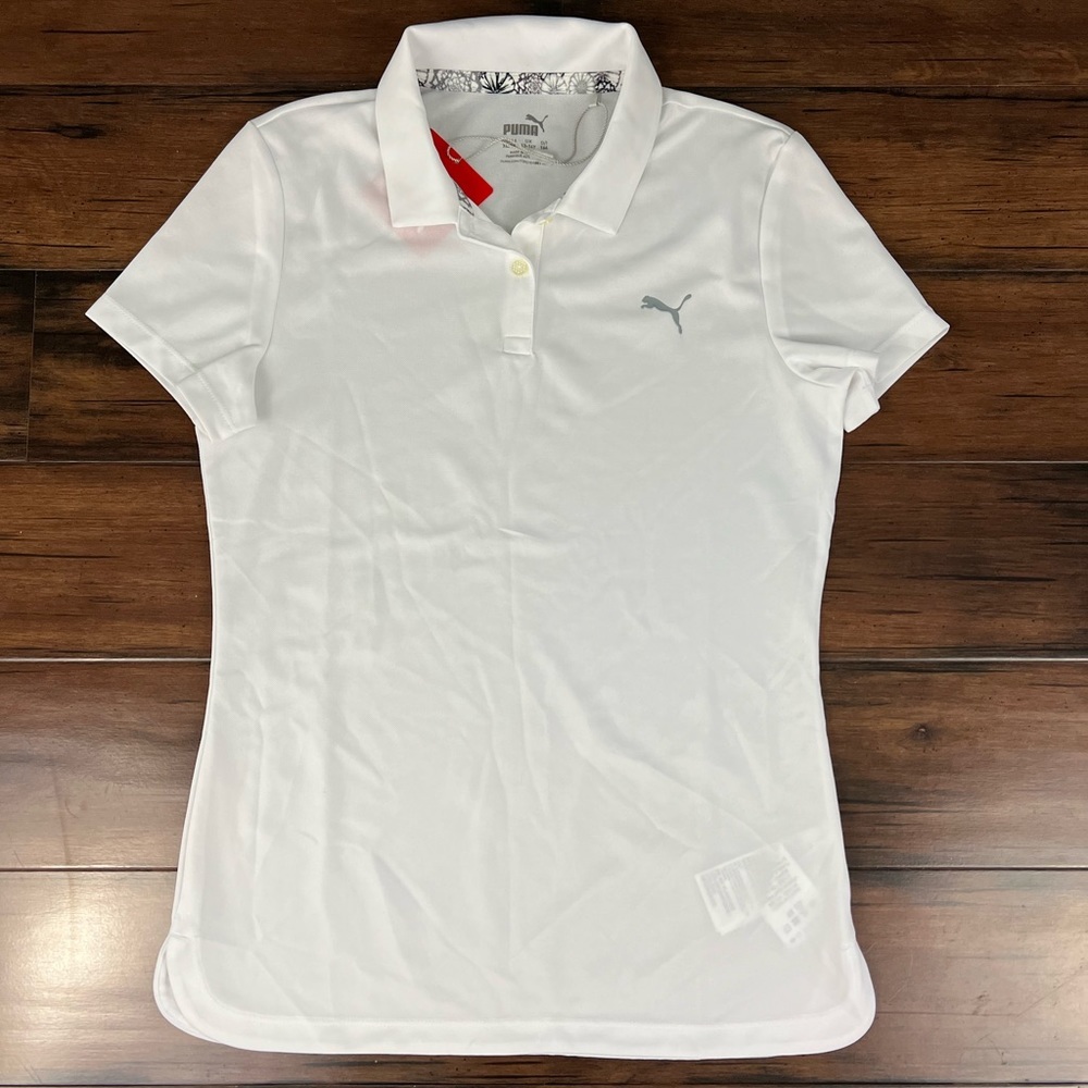 NWT - PUMA Girls' Essential Golf Polo - Size XL - Picture 2 of 7